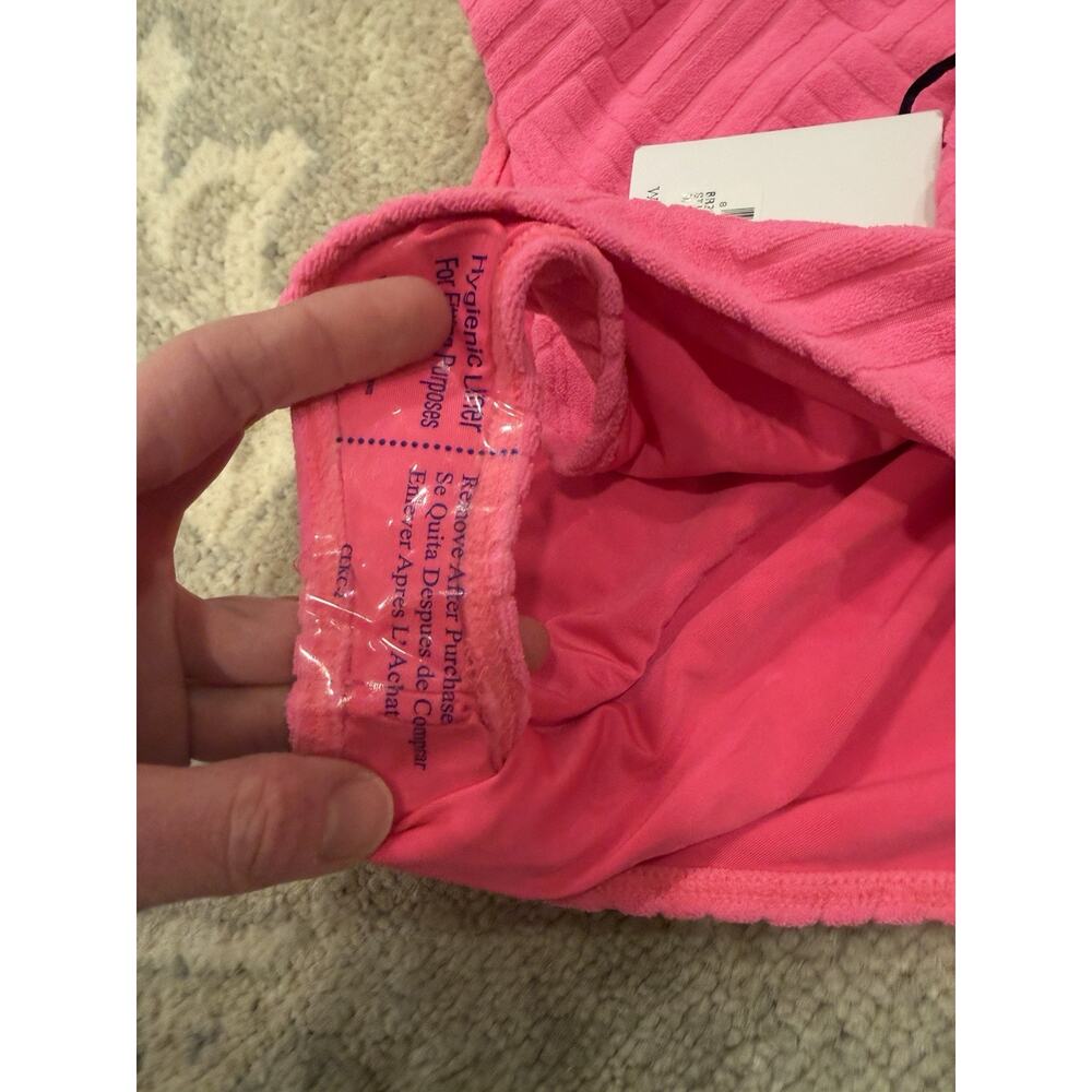 Beach Riot Celine Cutout One Piece Swimsuit strawberry moon size M NWT $158 - Picture 7 of 12